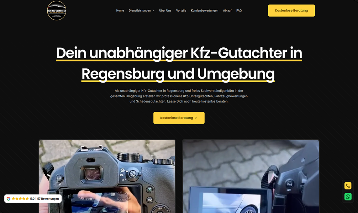 deinkfz-gutachter.de Desktop